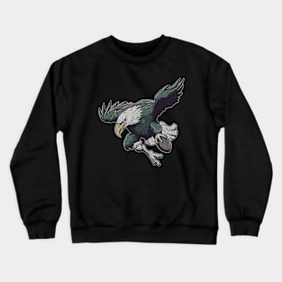 Vintage Eagle Diving Crewneck Sweatshirt